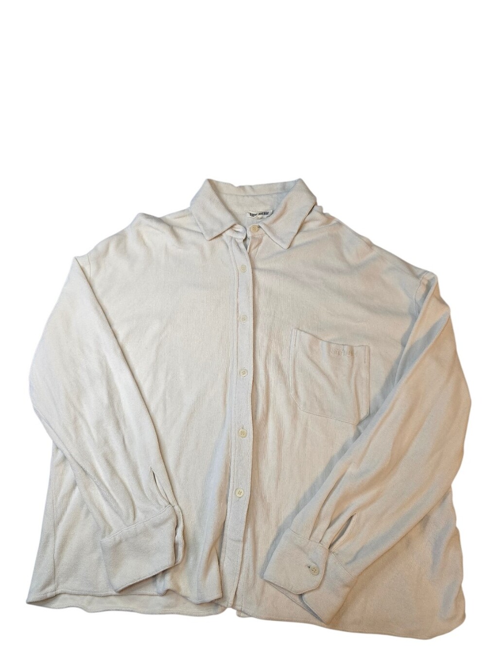 Djerf Avenue Terry On The Go Long Sleeve Shirt